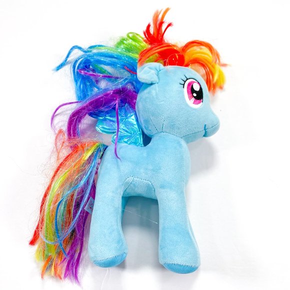 My Little Pony Other - My Little Pony 10” Sparkle Rainbow Dash 2017 TY Plush
